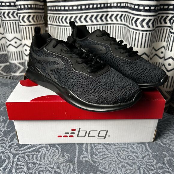 BCG Uniform II Black Work Shoes #165243 Women’s Size 7.5‎ Medium - Picture 1 of 8